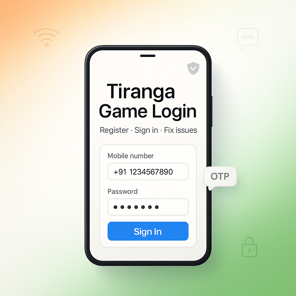 Tiranga Game Login